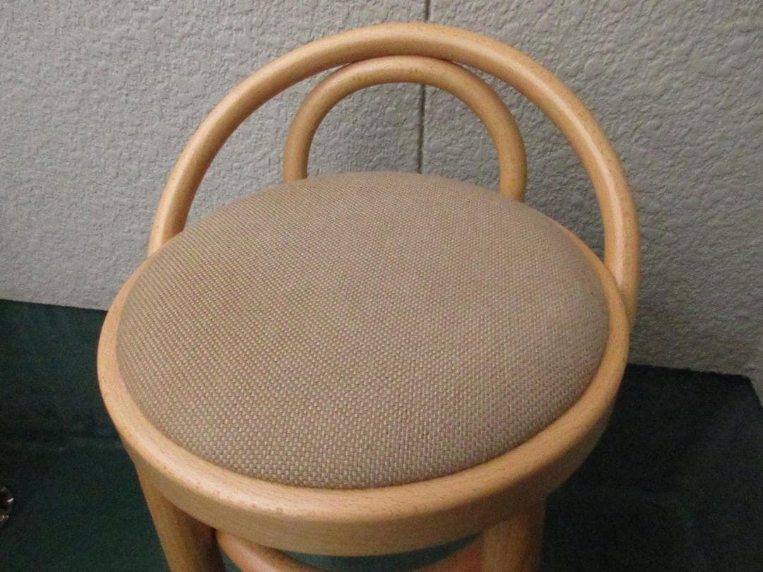 ★秋田木工アキモク曲木ベントウッドチェア2091-U/カウンターチェア