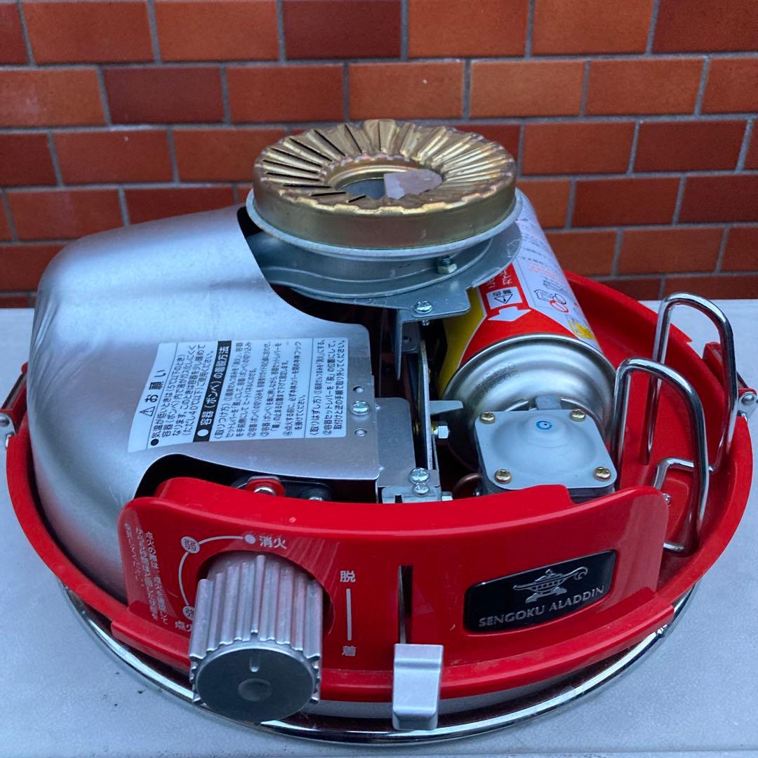 センゴクアラジン ポータブルガスストーブ SAG-BF01 人気の初期型 動作◎