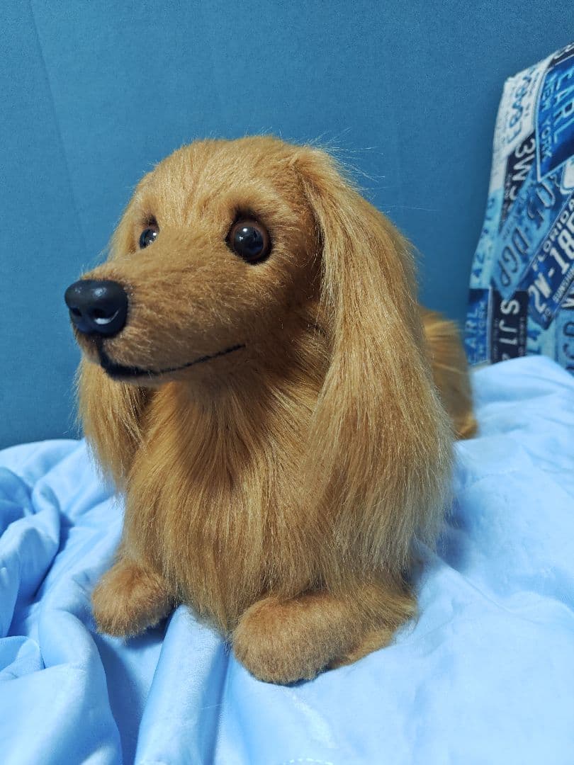 ダックスフンドぬいぐるみ 茶色