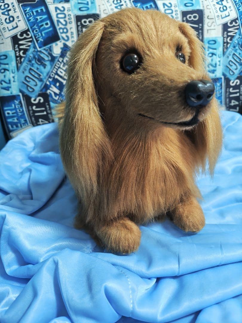 ダックスフンドぬいぐるみ 茶色