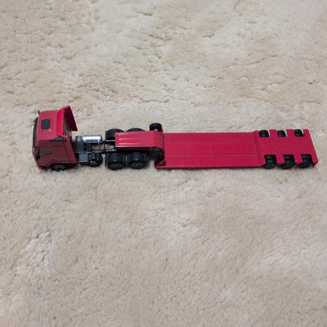 値下げ　ボルボ赤いGlobetrotter XLトレーラー、重機セット　箱なし