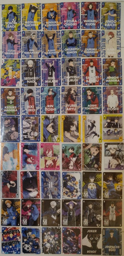 ブルーロック　エゴイストトランプ　特装版　31巻　クリアカードコレクション　全種