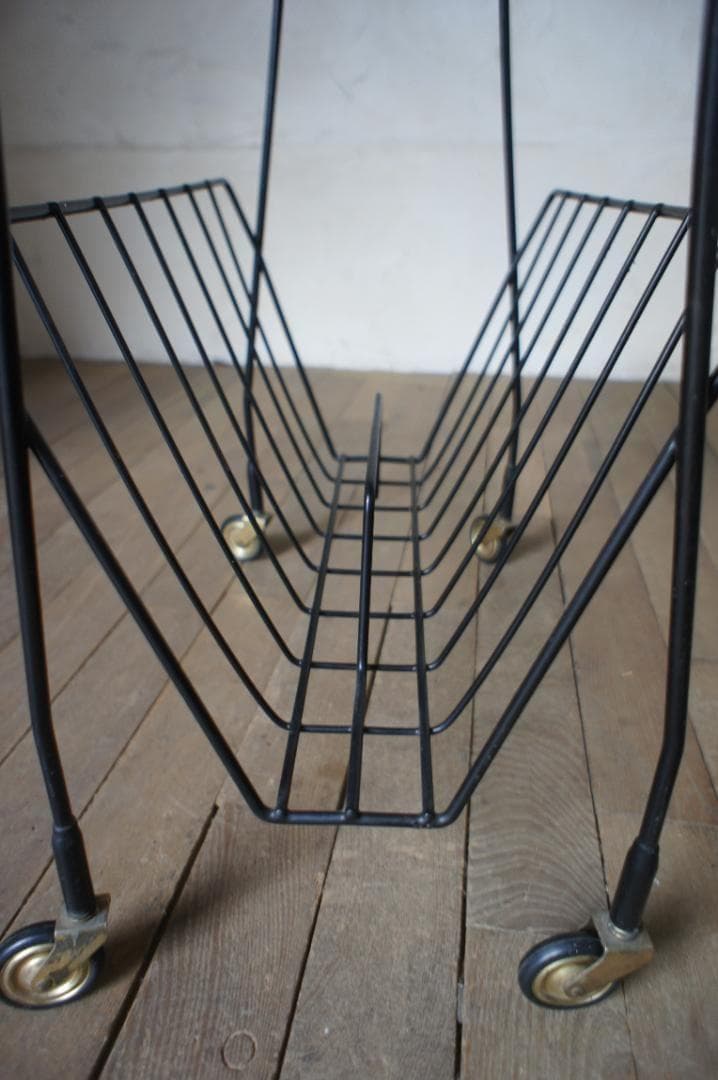 サイドテーブル ワゴン ミッドセンチュリー ヴィンテージ 北欧 フランス