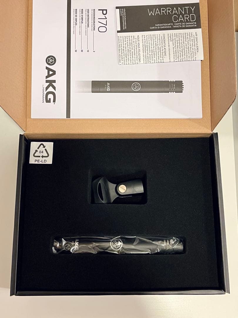 AKG P170 ペンシル型 コンデンサーマイク