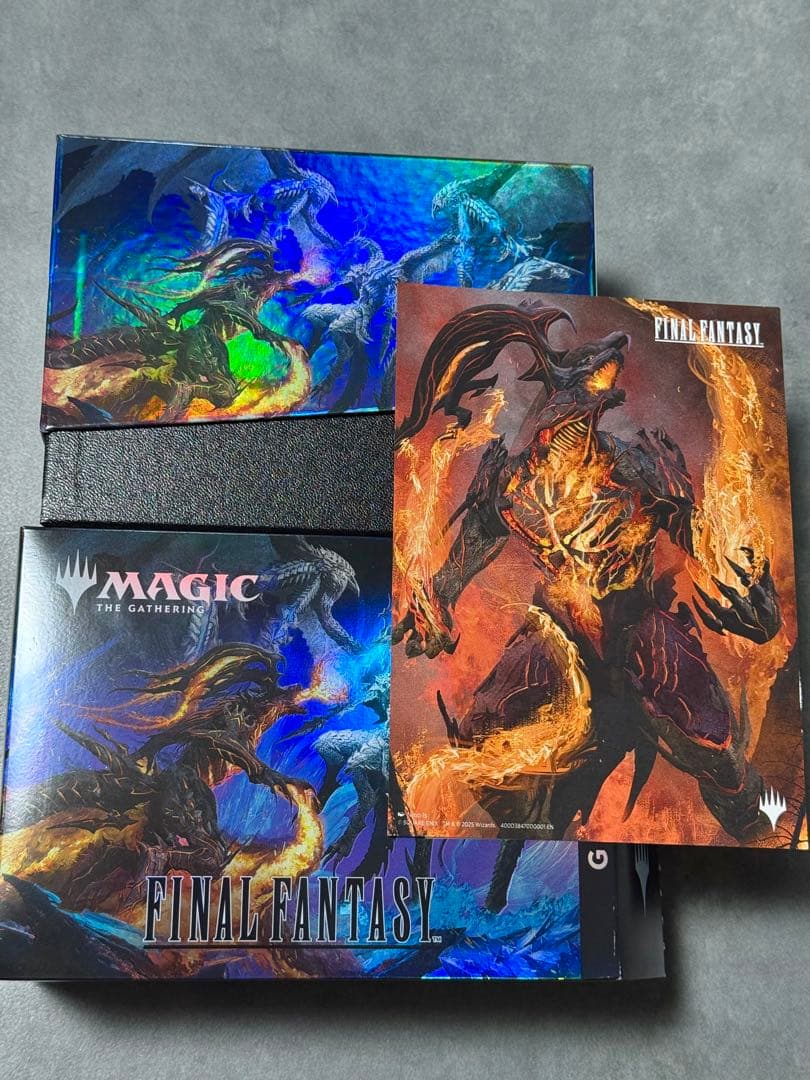 美品】FINAL FANTASY MTGギフトバンドル 開封済み 英語コレブ無