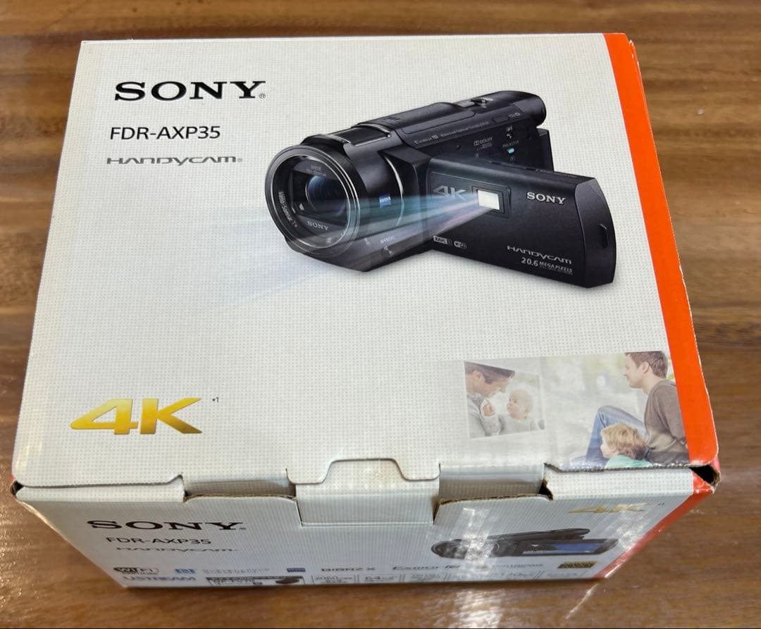 SONY 4K FDR AXP35 プロジェクター内蔵　ハンディカム　ソニー