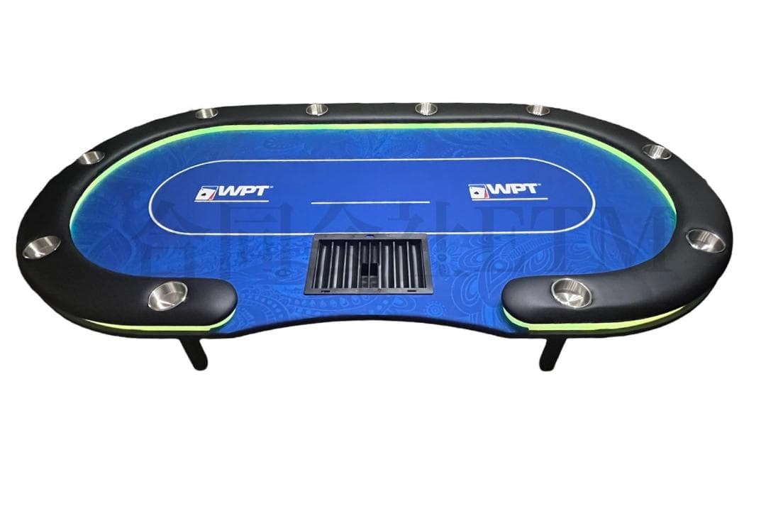 新品未使用 LEDポーカーテーブル レア WPTブラックデザイン