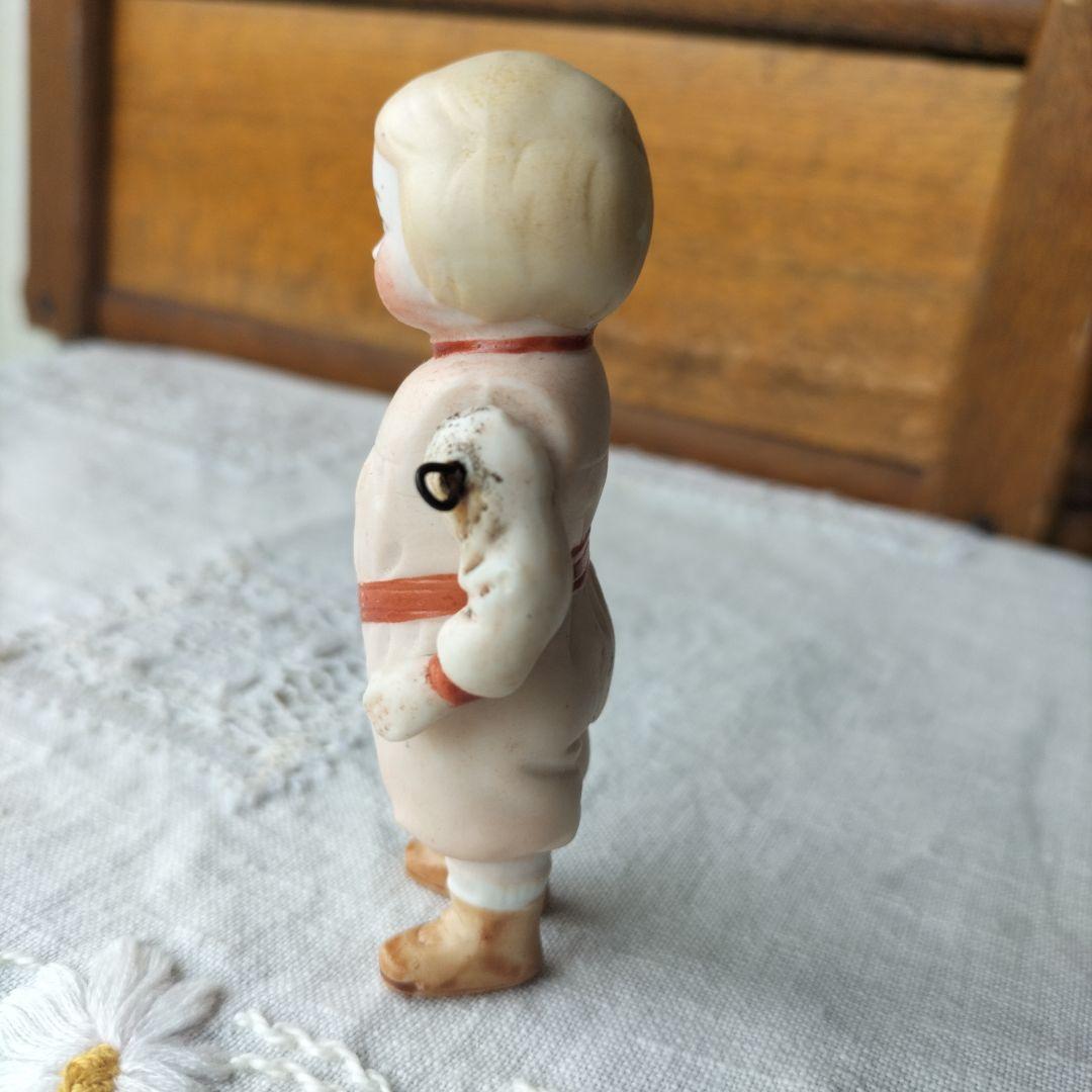 ドイツ HERTWIG ミニチュア ビスクドール ② 身長5.8cm Hertwig doll