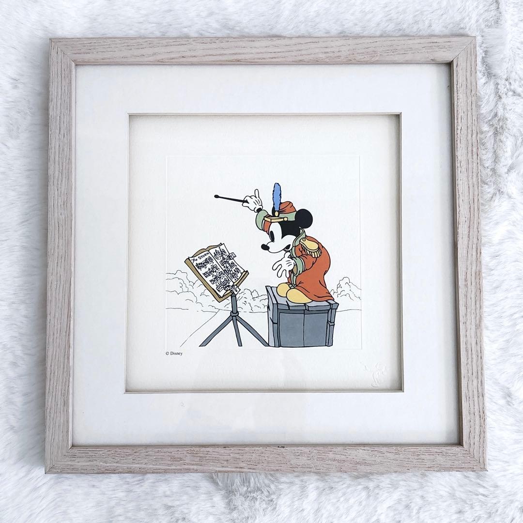Mickey Mouse 指揮者 ミッキーの大演奏会 アート 絵画 限定 ミッキーマウス 指揮者 ミッキーの大演奏会 アートギャラリー - メルカリ