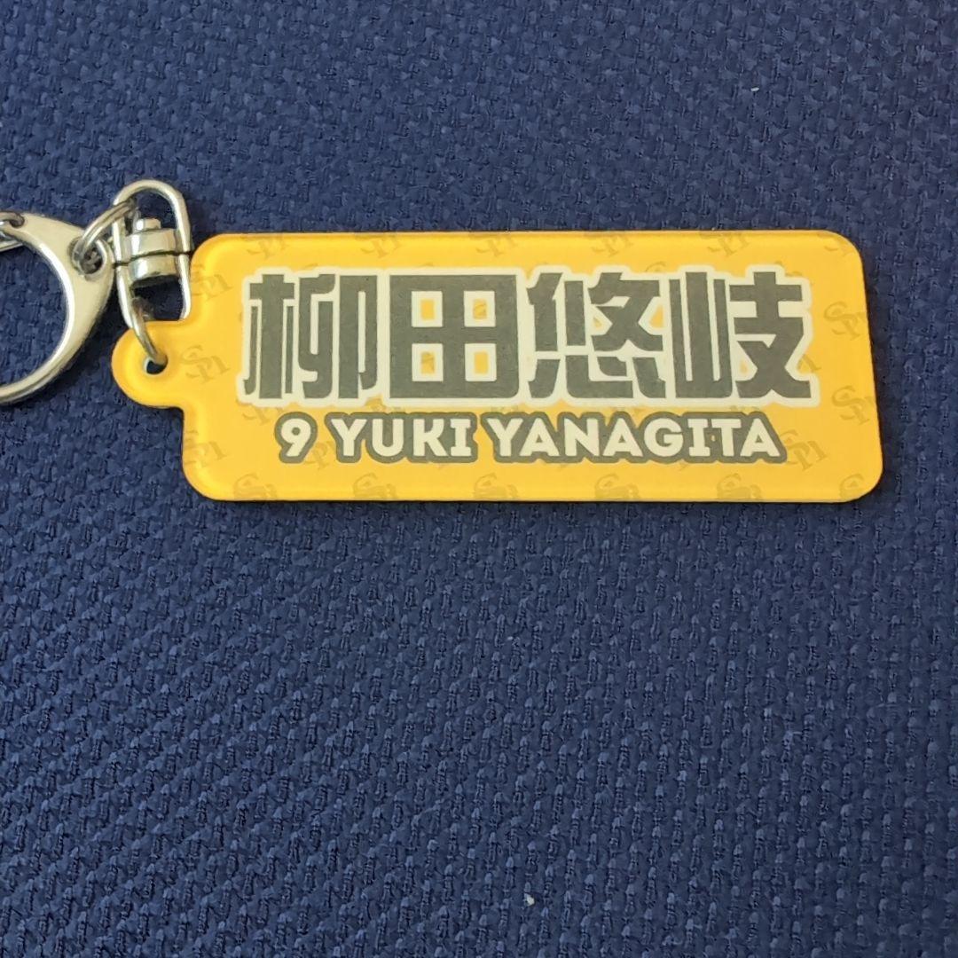 柳田悠岐 キーホルダー 9 ソフトバンクホークス