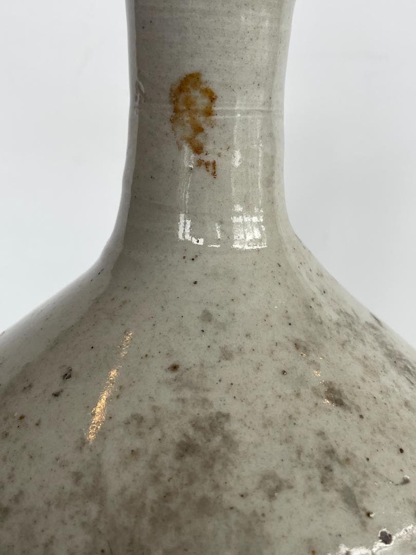 李朝 白磁 徳利 朝鮮 古陶 酒器 壺 壷 古美術 骨董 高麗 花瓶