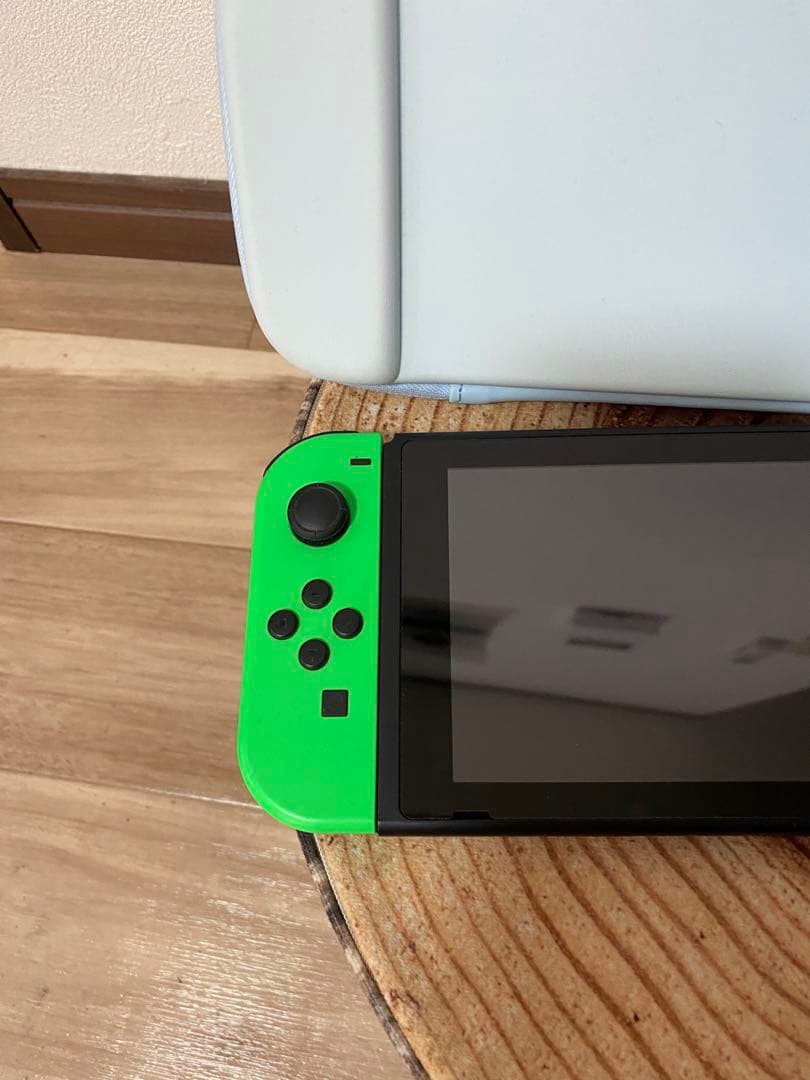 Nintendo Switch ニンテンドースイッチ本体GRN/PNK 箱無し①