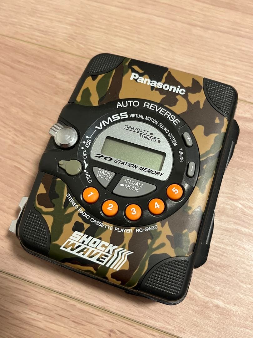 パナソニック Shockwave RQ-SW20カモフラ柄(ジャンク) ジャンク品