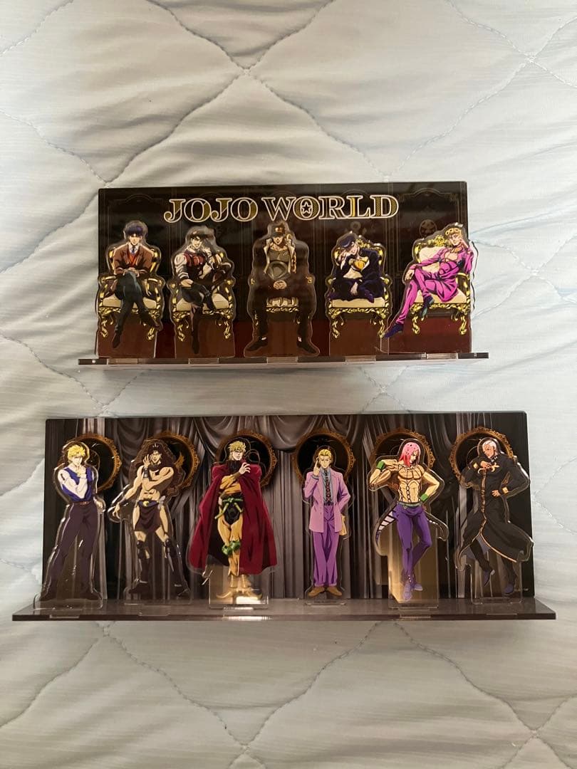ジョジョワールド vol1、3 主人公&敵ボスアクリルスタンドセット