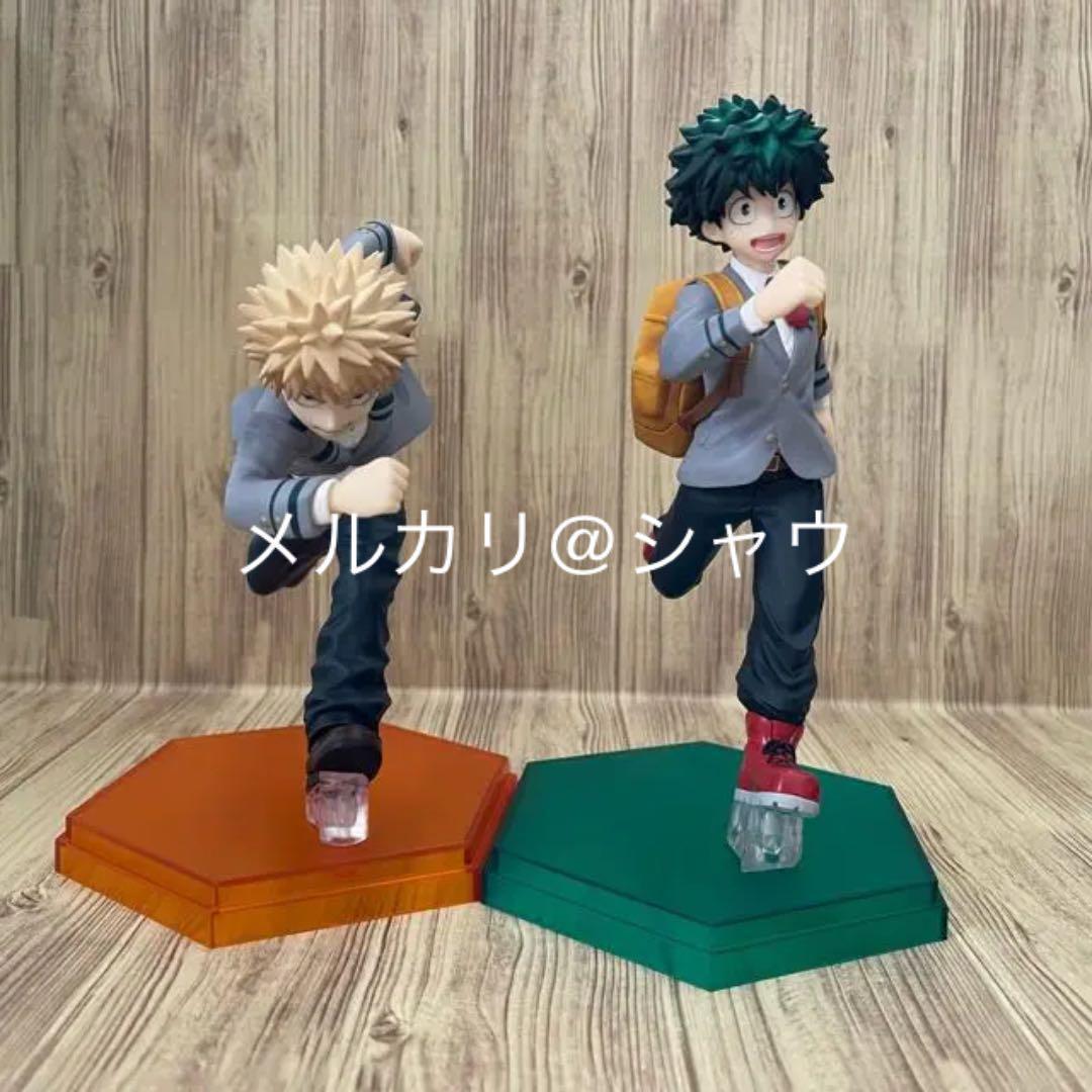 pop up parade 爆豪勝己　緑谷出久　制服　フィギュアセット　ヒロアカ