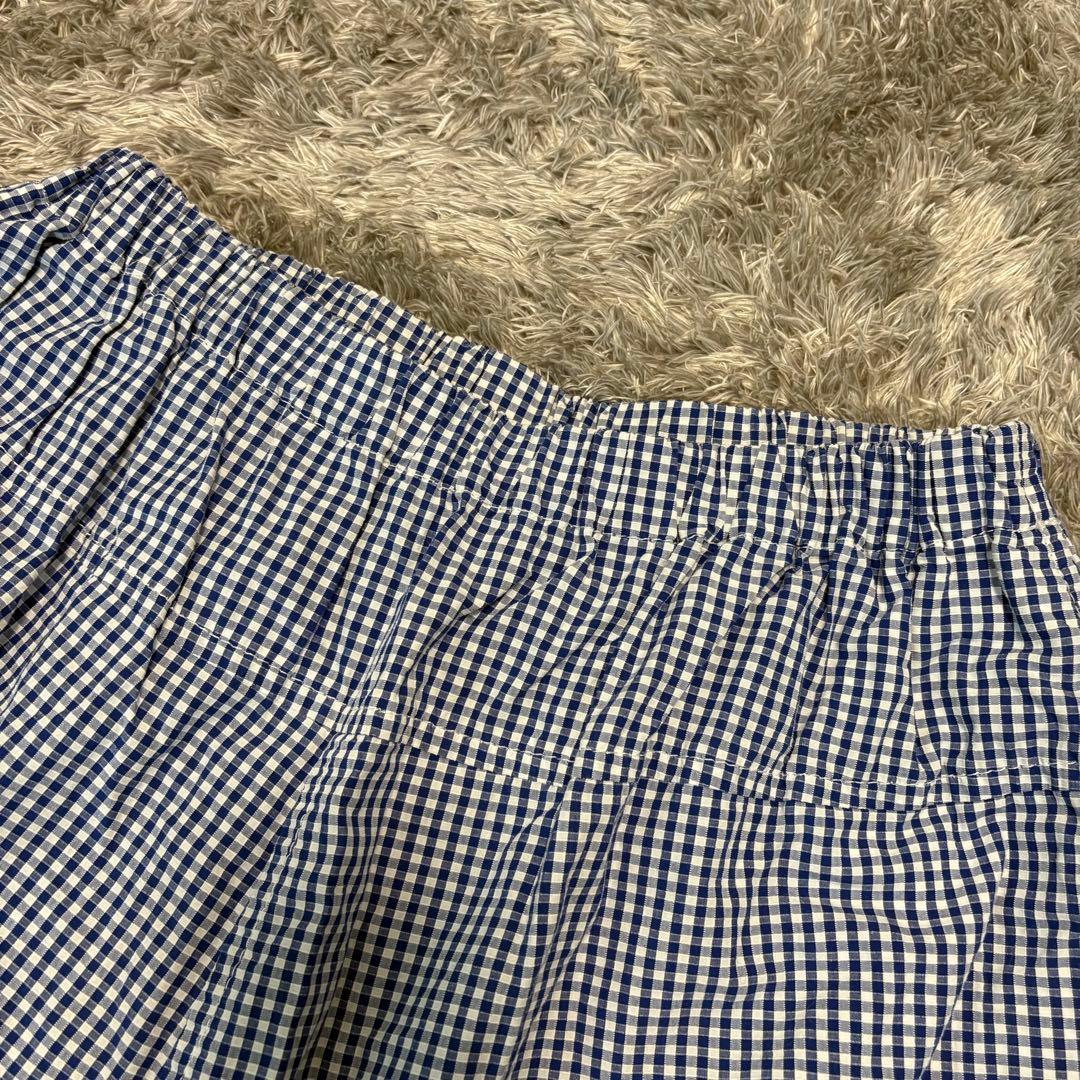 美品　trico COMMEdesGARCONS サルエルパンツ チェック