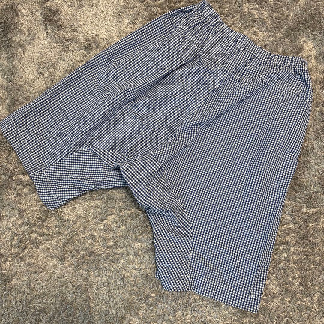 美品　trico COMMEdesGARCONS サルエルパンツ チェック