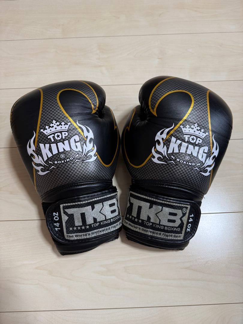 バッグ付き】TOPKING グローブ レガース セット Mサイズ