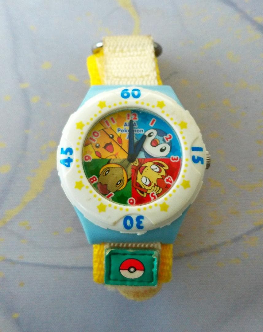 ANA ポケモンジェット　ポケモンコラボ スポーツウォッチ腕時計 現状品