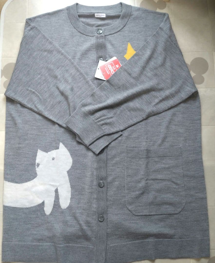 未使用品 ツモリチサトスリープ カーディガン ネコ ルームウエア