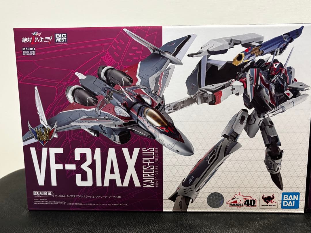 マクロス　DX超合金 ミラージュ機セット DX超合金 劇場版 VF-31AX カイロスプラス（ミラージュ・ファリーナ