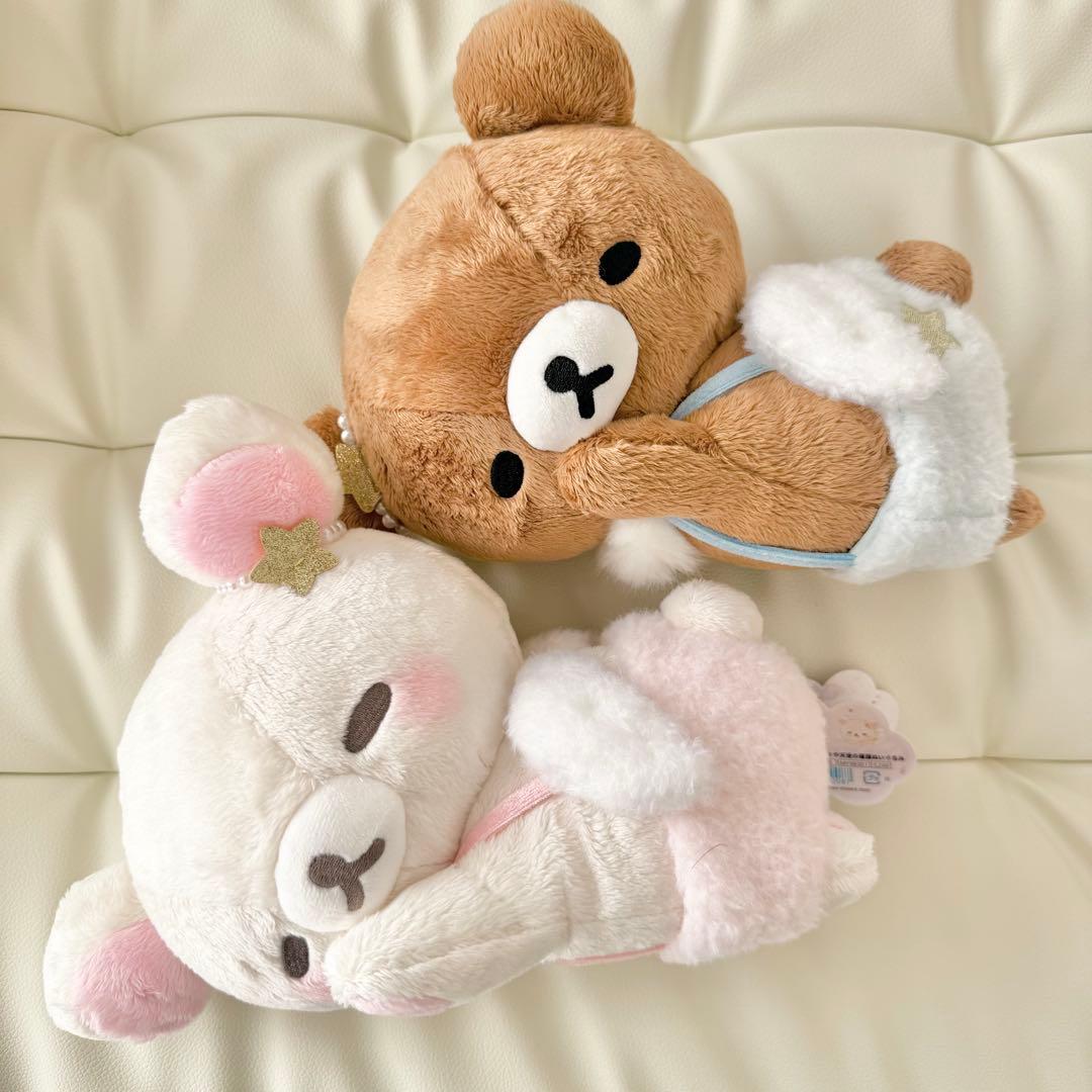 コリラックマすやすや天使の寝顔ぬいぐるみ