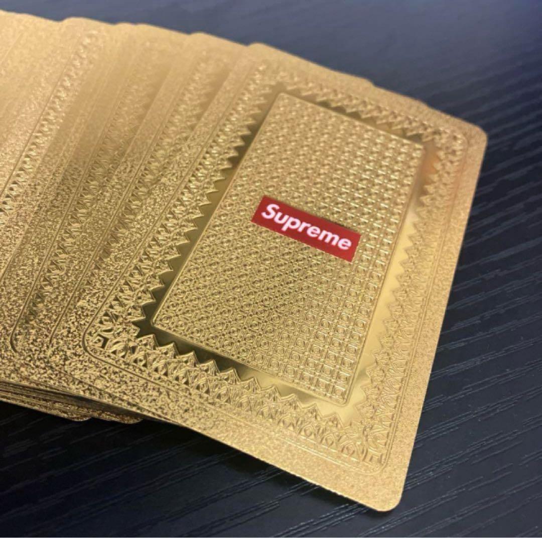 supreme ゴールドトランプ シュプリーム ランダム1枚