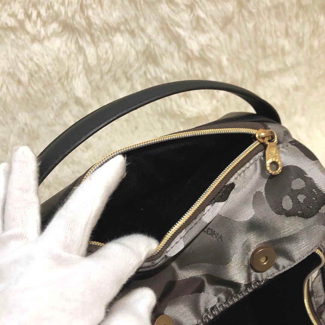 未使用級☆MARK&LONA マークアンドロナ シューズケース カモフラ