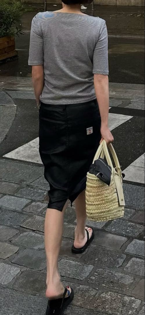 新品ok.soon×piccadilly デニムミドルスカート　3