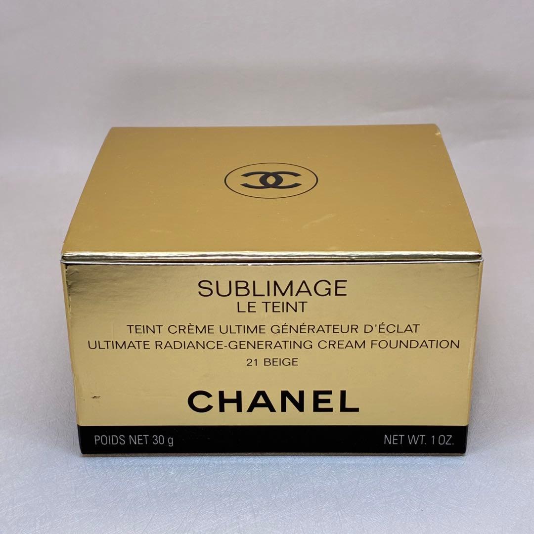 【美品】シャネル サブリマージュル タン 21ベージュ＜ファンデーション＞
