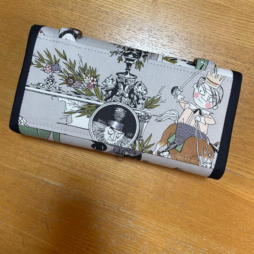長財布　やりくり財布　ハンドメイド　激レア生地