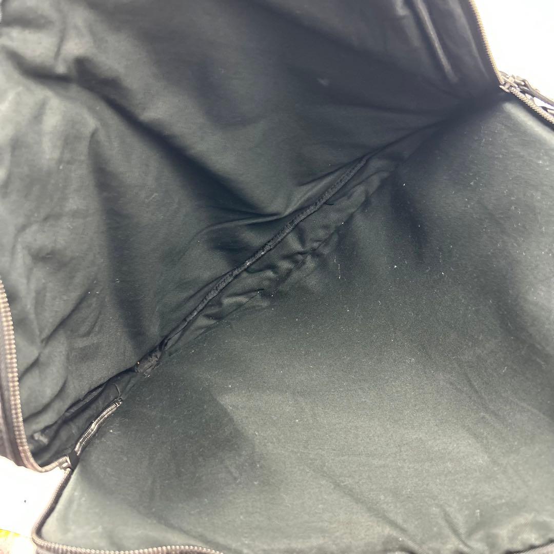 【美品】ブラックレーベル　ビジネスバッグ　リュック　3way チェック　2層