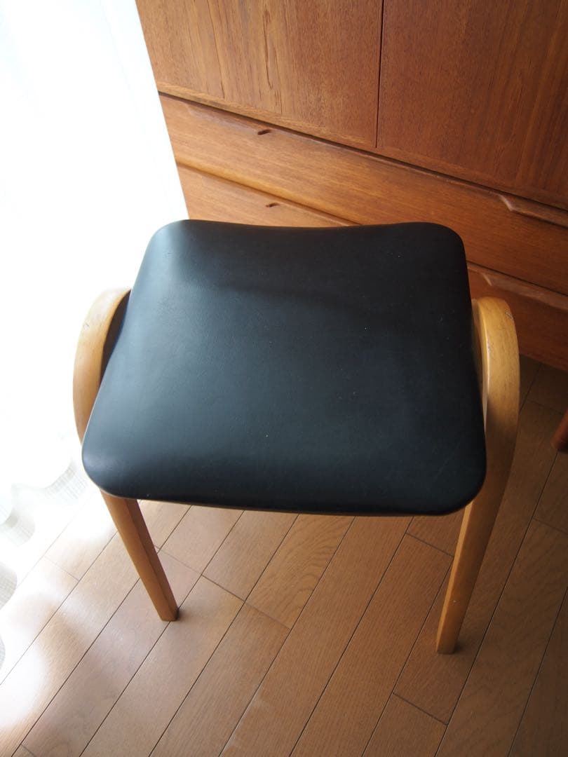 さくらポポさん専用 ミナペルホネン 秋田木工 ハンドメイド 剣持スツールD 生地