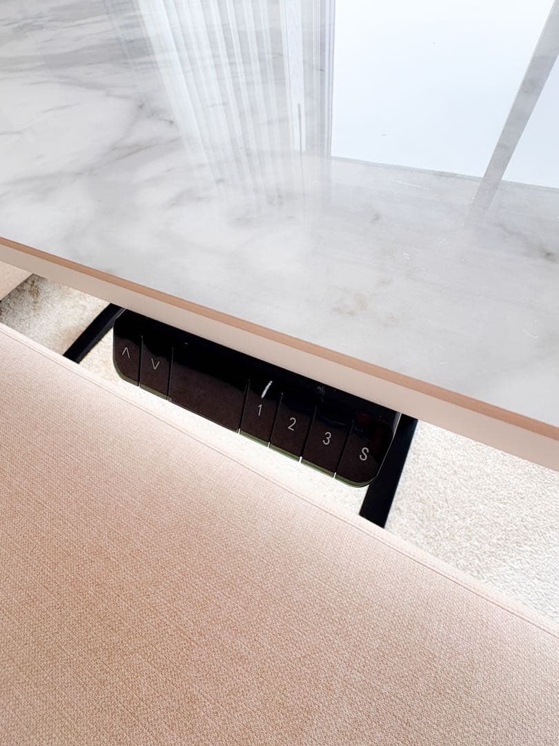 ニトリ 昇降式 ダイニングテーブル セラミック ホワイト