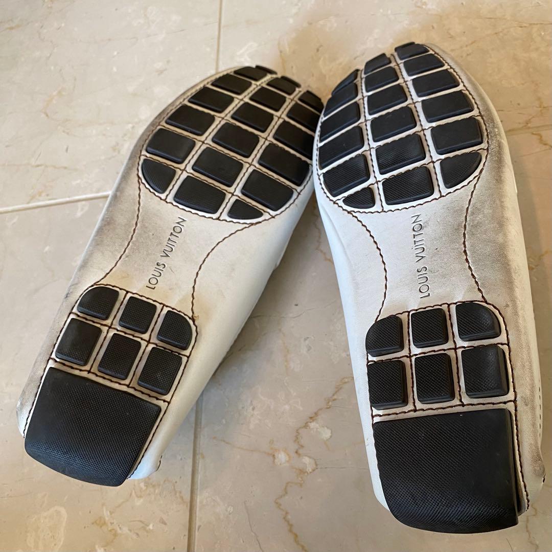 ルイヴィトン 本革 ドライビングシューズ モンテカルロライン 阪急メンズ館購入