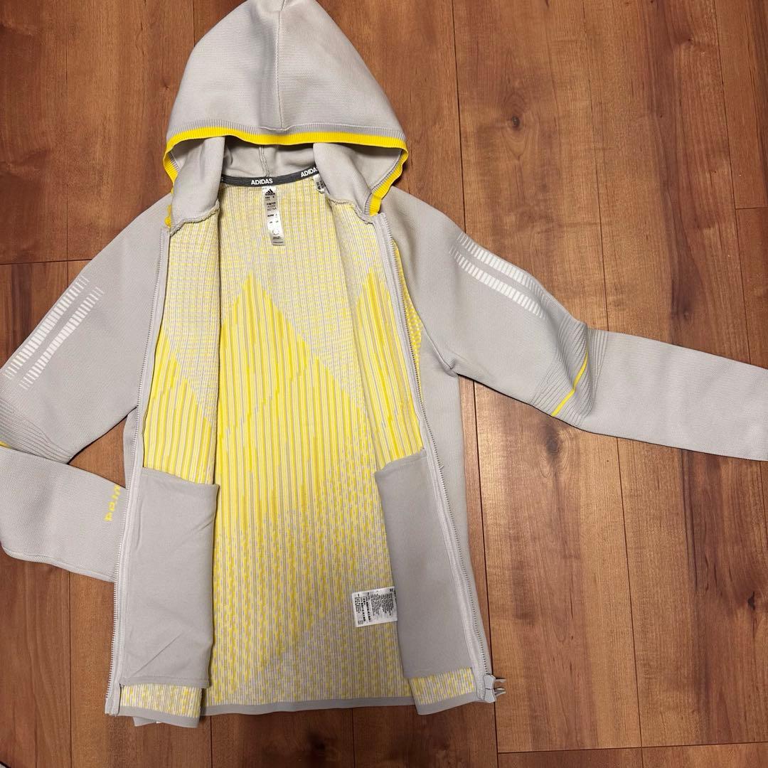 フード付きパーカー　タイトスカート　セットアップ　ニット　秋冬　長袖　セーター