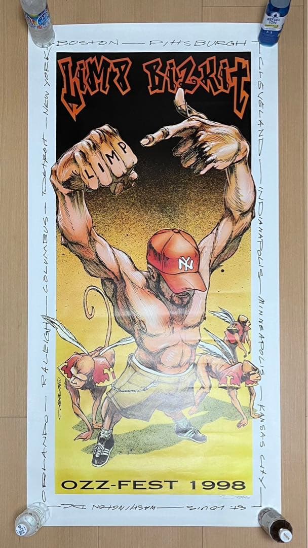 デレク・ヘス / リンプ・ビズキット ポスター Limp Bizkit / Ozz-Fest