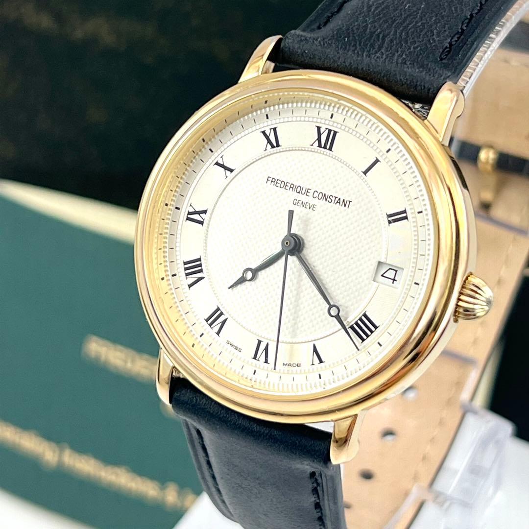 美品✨　新品ベルト　フレデリックコンスタント　ジュネーブ　スケルトン　付属品有り