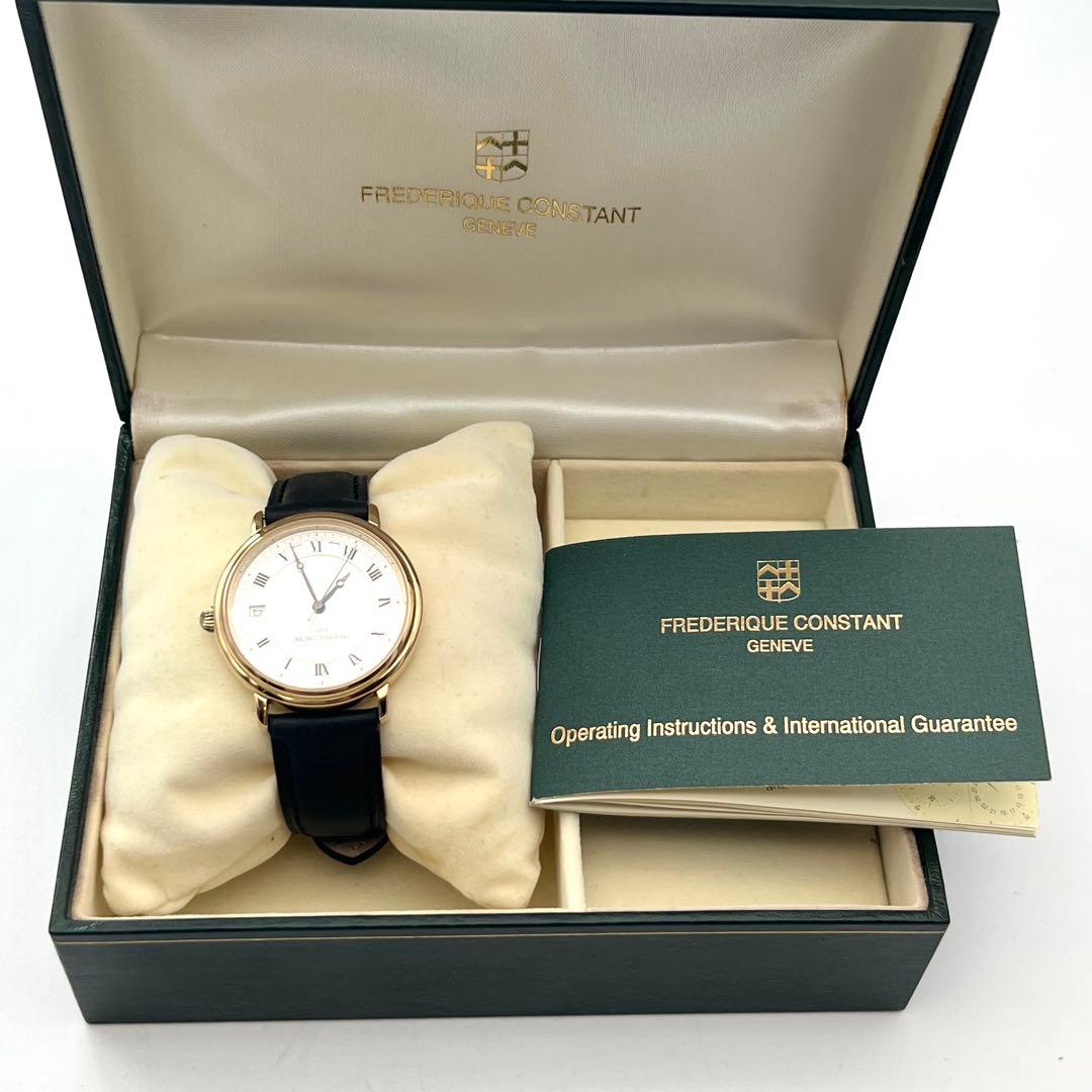 美品✨　新品ベルト　フレデリックコンスタント　ジュネーブ　スケルトン　付属品有り