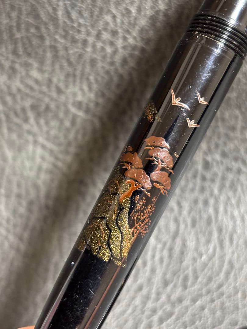 PLATINUM プラチナ 万年筆 #3776 バランスモデル 蒔絵 希少絶盤 - メルカリ