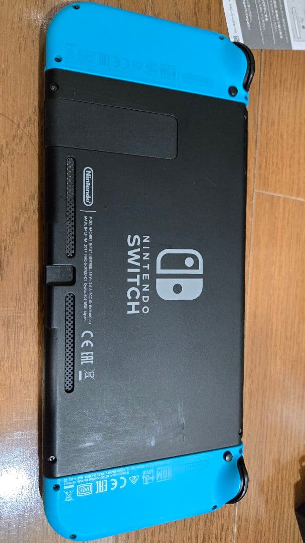 Nintendo Switch 本体 青色 付属品完備　箱あり
