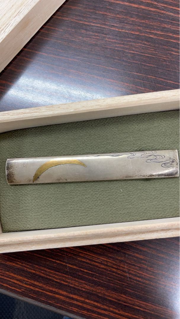 後藤系小柄袋(シルバーとゴールドの小柄袋)