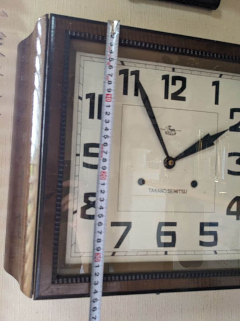 高野精密　ゼンマイ式振り子時計　可動品