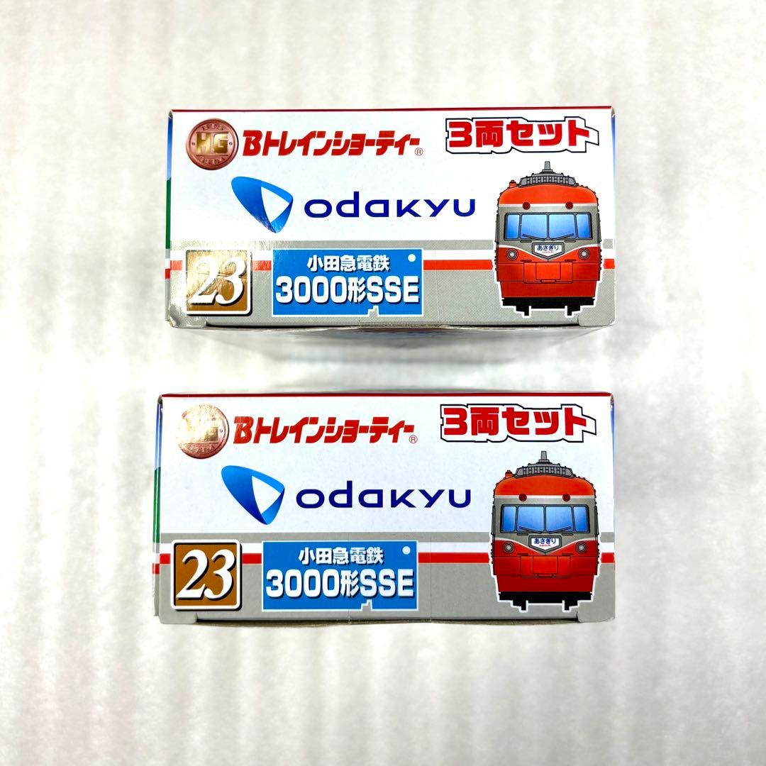 未開封未組立】Bトレイン Bトレ 小田急3000形 SSE 3両 ×2箱セット