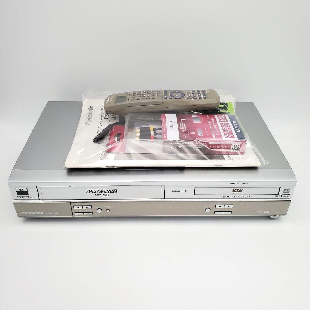 美品✨️パナソニック DVD VHS 一体型 ビデオデッキ NV-VP30