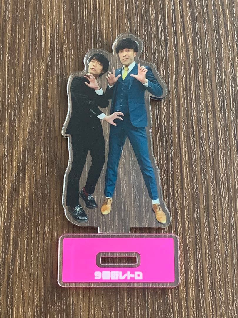 9番街レトロ　古参あぴ展グッズ アクスタ アクリルスタンド　缶バッジ　アクキー