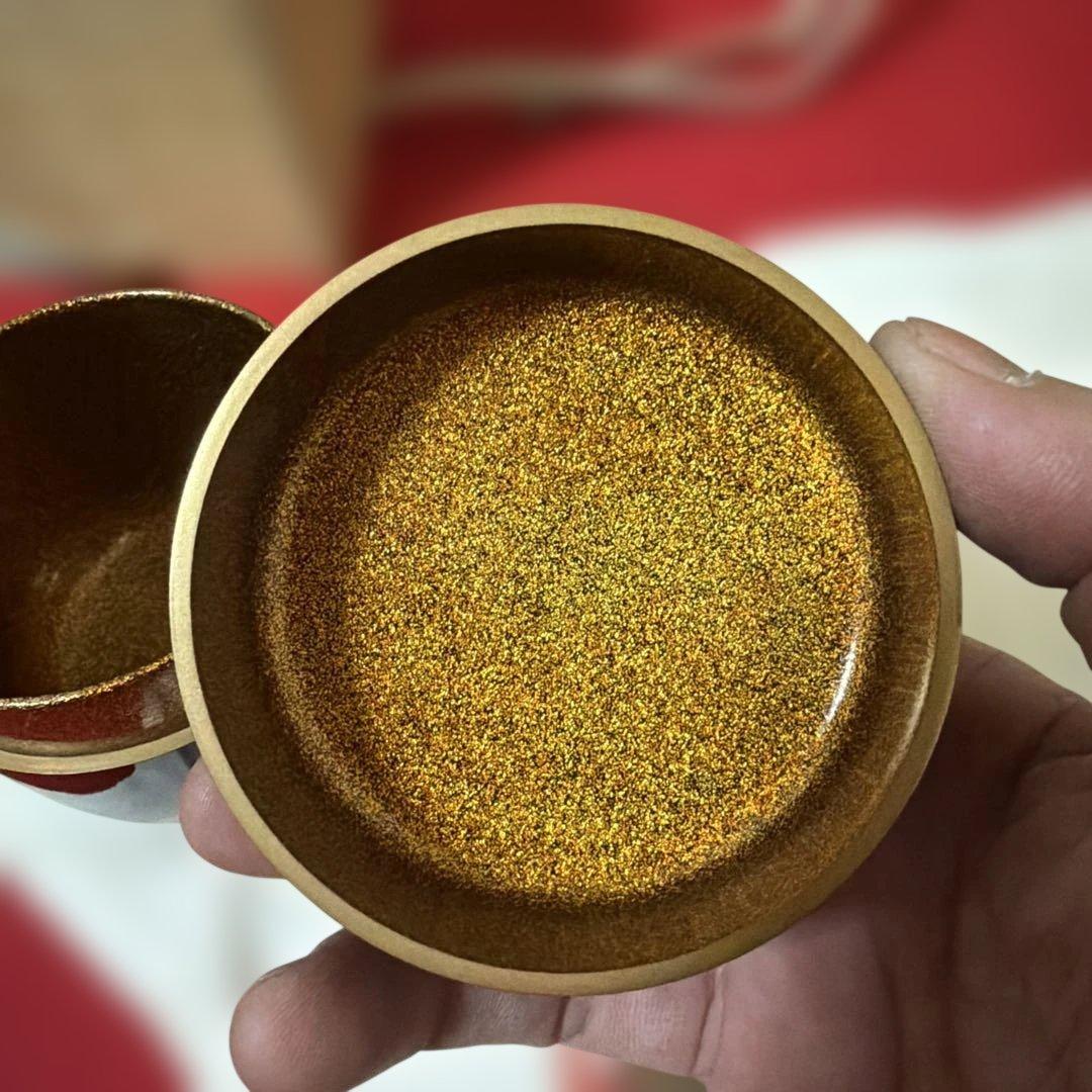 茶道具 棗 内梨子地 誰か袖 蒔絵 前端雅峰作 供箱 - メルカリ