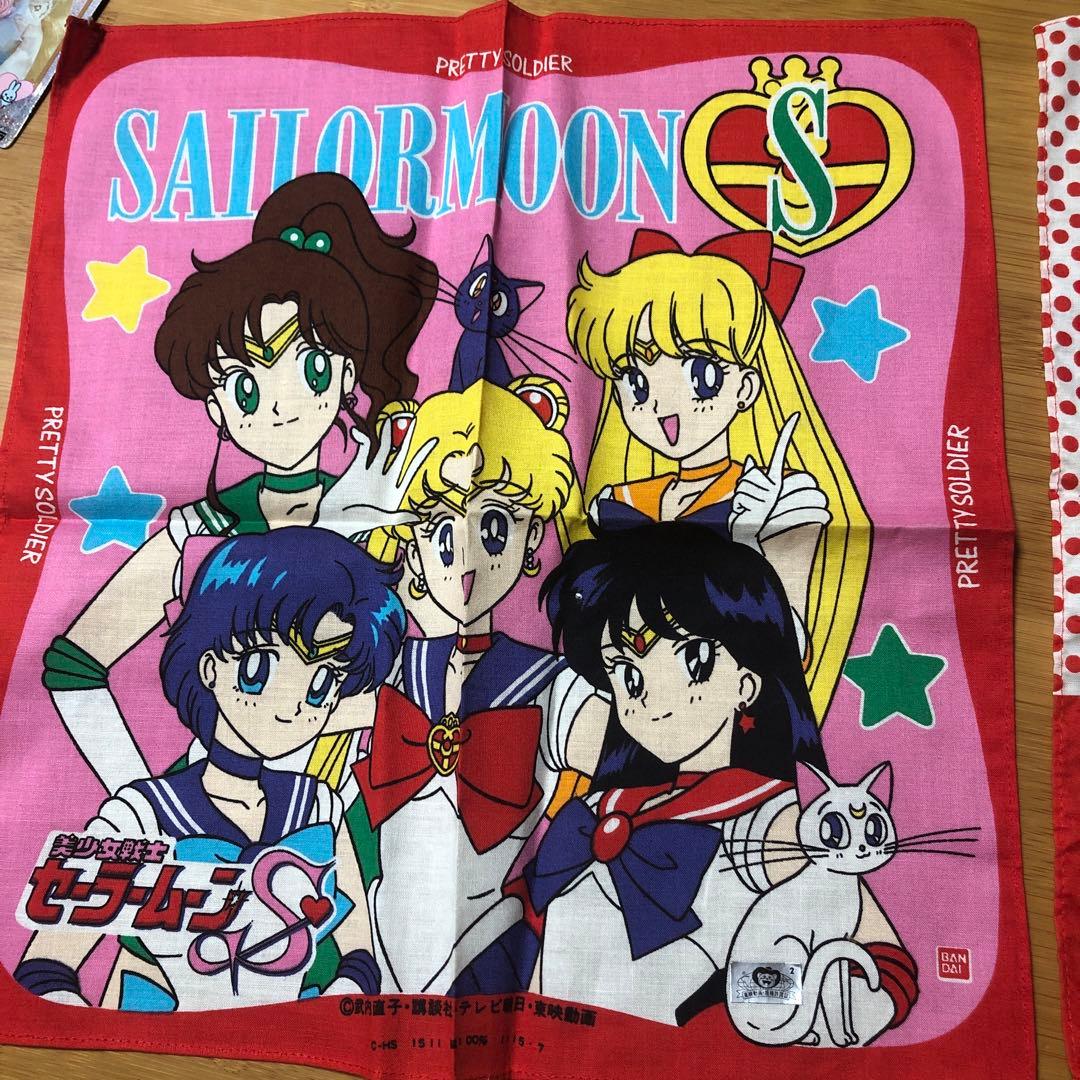 セーラームーンハンカチ2枚