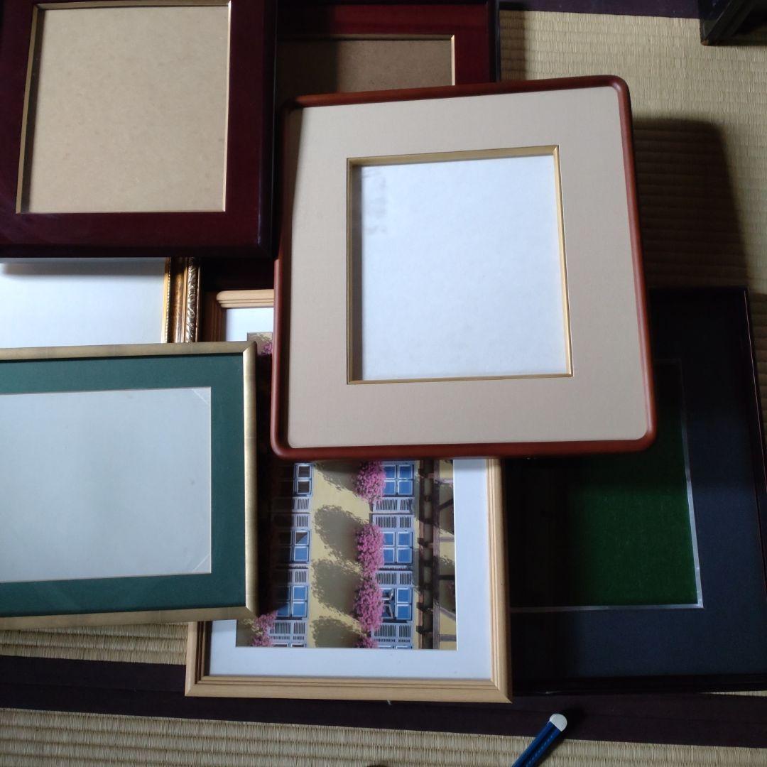 ゴールド装飾木製額縁他7点セット