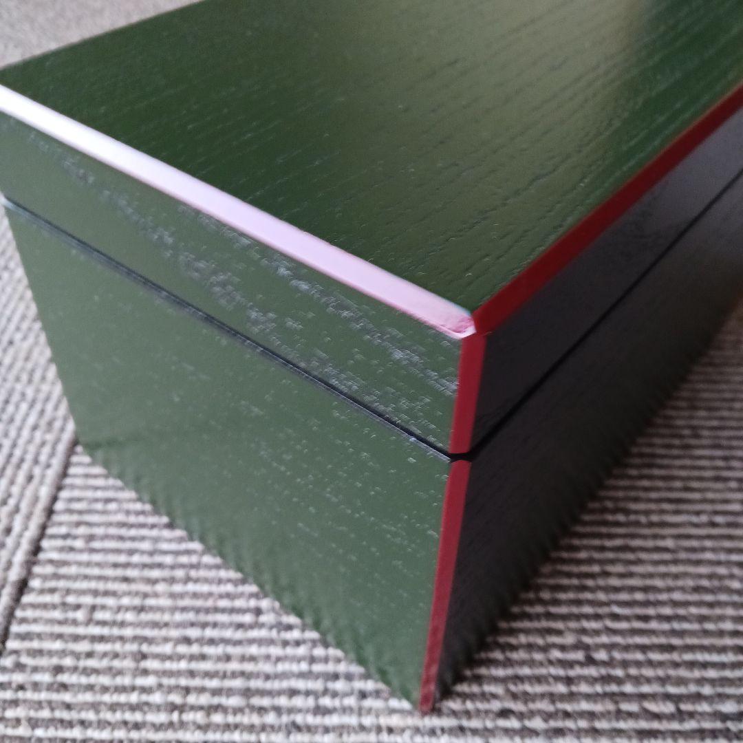 茶道具一式 深緑色茶箱 野点